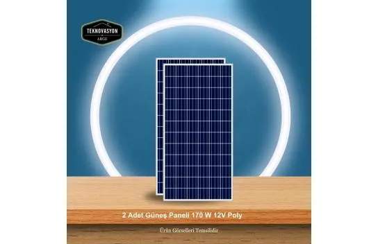 Alpex Bağ Evi Solar Energy Solar Package SP330 170W Solar Panel 100 AH Gel Battery 1000W Inverter