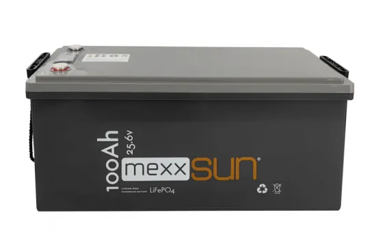 Mexxsun Lithium Battery 25.6V 100Ah (LiFePo4) 2560Wh