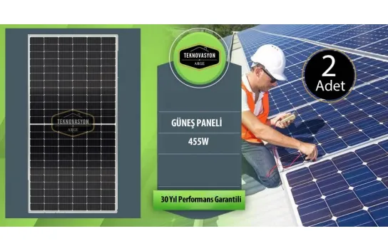 ON GRİD 1,5 kW kVA  Monofaze Solar Güneş Paneli Paket Sistemi