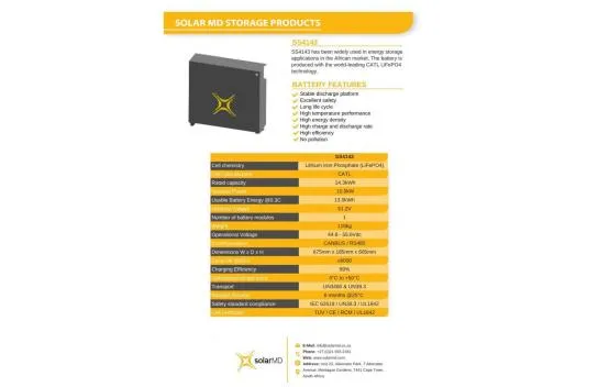SOLAR MD SS4143 - 14.3 kWh ADVANCED LITHIUM-ION BATTERY