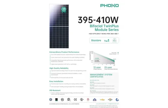 Smart Phono Solar 410 W 144 Hücreli Half Cut Monokristal Güneş Paneli