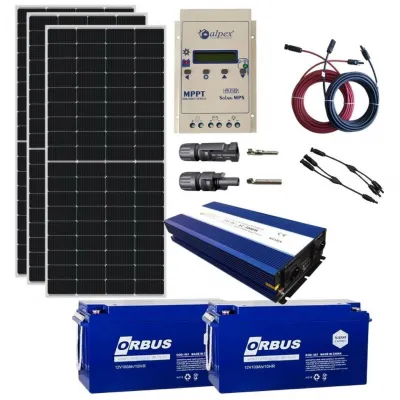 Teknovayon Arge Güneş Enerjisi Bağ Evi Solar Paketi 3000W 24V Tam Sinüs İnverter 285W 24V Güneş Paneli 200Ah 12V Jel Akü Teknovayon Arge Güneş Enerjisi Bağ Evi Solar Paketi 3000W 24V Tam Sinüs İnverter 285W 24V Güneş Paneli 200Ah 12V Jel Akü