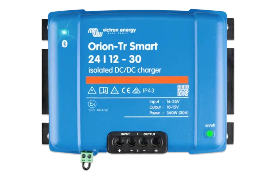 24/12V 30A Isolated DC-DC Charger Charger with Bluetooth, ORI241236120, Victron