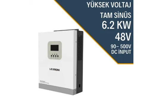 6.2kw Mppt Paralel 90-500v Pv Input 100a Mppt Inverter Parallenebilir