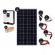 Solar Energy Solar Package 3kva Inverter 400 watt Solar Panel 200 Ampere Gel Battery