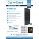 CW Energy 455Wp 144PM M6 HC-MB Solar Panel 455 Watt Solar Panel Monocrystalline 30 YEARS PERFORMANCE GUARANTEED