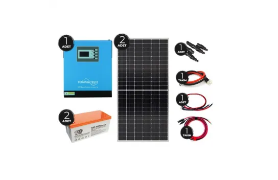 Solar Energy Solar Package 3kva Inverter 450 watt Solar Panel 150 Ampere Gel Battery