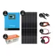 Solar Energy Solar Package 3kva Inverter 450 watt Solar Panel 150 Ampere Gel Battery