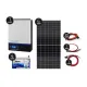 Solar Energy Solar Package 3kva Inverter 455 watt Solar Panel 100 Ampere Lithium Battery