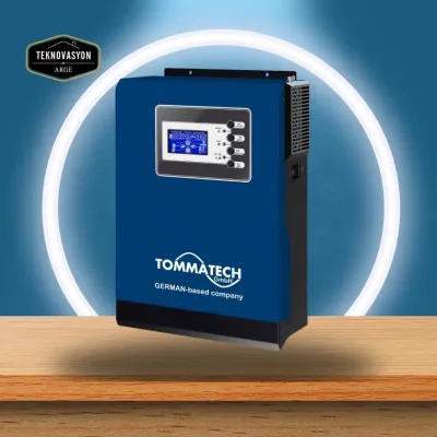 TommaTech New 1K 12V 1Faz Akıllı İnverter TommaTech New 1K 12V 1Faz Akıllı İnverter