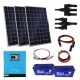 Solar Energy Hybrid Package 3 Kva Full Sinus Inverter 330 watt Solar Panel 150 Ampere Gel Battery İ-700 WATT 24 V Wind Turbine + Hybrid Charge Controller