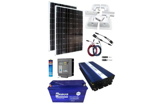 ALPEX 340 Watt Güneş Panelli Karavan Paket Hazır Solar Sistem