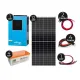 Solar Energy Solar Package 5.6kva Inverter 450 watt Solar Panel 200 Ampere Gel Battery