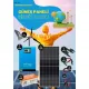 Solar Energy Hybrid Package 5Kva Mppt Inverter 450 watt Solar Panel 150 Ampere Gel Battery Istabreeze 1000 W 48 V Wind Turbine + Domestic Charge Controller