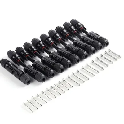 MC4 GÜNEŞ PANELİ SOLAR DİŞİ-ERKEK BAĞLANTI KONNEKTÖRÜ 10 LU SET MC4 GÜNEŞ PANELİ SOLAR DİŞİ-ERKEK BAĞLANTI KONNEKTÖRÜ 10 LU SET