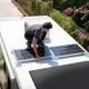 Alpex 7-Piece Caravan Solar Panel Mounting Set