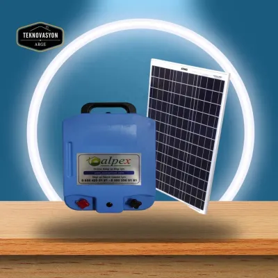 Elektrikli Çit Cihazı 25000 Volt Aç Kapa Model Panelli Set Elektrikli Çit Cihazı 25000 Volt Aç Kapa Model Panelli Set