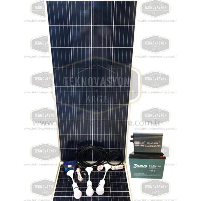 170 WATT GÜNEŞ PANELİ TV AYDINLATMA PAKETİ SOLAR PAKET 170 WATT GÜNEŞ PANELİ TV AYDINLATMA PAKETİ SOLAR PAKET