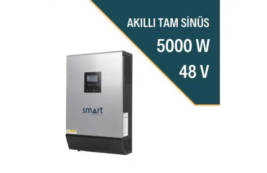 Smart 5kva 5KW 5000 Watt 48 Volt Akıllı İnventer İnvertör Paralellenebilir