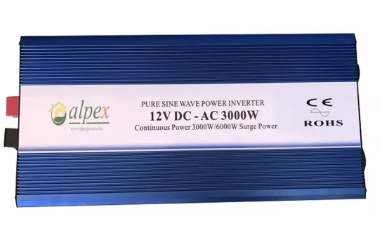 Alpex 3000W 12V Full Sinus Screen Inverter