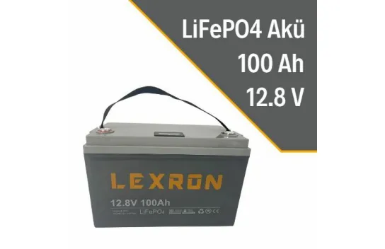 LEXRON 100AH 12.8V LITHIUM BATTERY