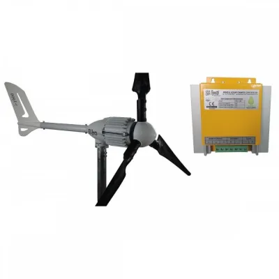 İ-1000W 48V Rüzgar Türbini + Hibrit Şarj Kontrol Cihazı İ-1000W 48V Rüzgar Türbini + Hibrit Şarj Kontrol Cihazı