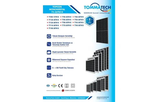 Suneng 285Wp 72TN TOPCon Solar Panel