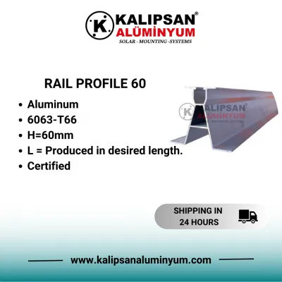 Kalıpsan 60lık Ray Profili (2000 MM X 3) Kalıpsan 60lık Ray Profili (2000 MM X 3)