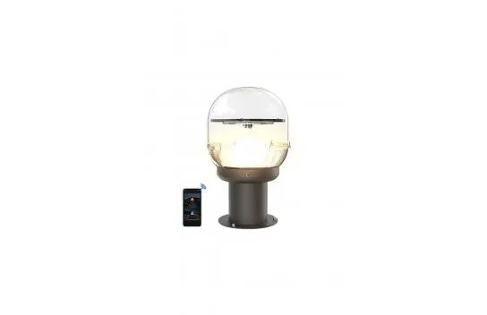 Solar Outdoor Lighting with Solar Tracking System