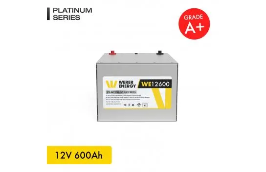 12V 600Ah LiFePO4 Lithium Iron Phosphate Battery