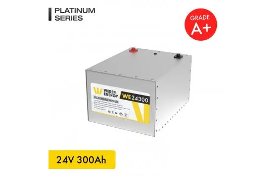 24V 300Ah LiFePO4 Lithium Iron Phosphate Battery