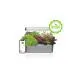 Smart Garden - Inox Gray (STARTER KIT GIFT): Soilless Agriculture Unit, Hydroponic Kit