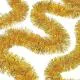 Mega Thick Glitter Ornament for Party 2 Meters Length 10 cm Width Gold Imported