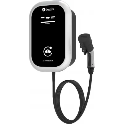 BEMİS 22kW Tak Çalışitır Şarj Cihazı 5mt TYPE2 Kablolu BEMİS 22kW Tak Çalışitır Şarj Cihazı 5mt TYPE2 Kablolu
