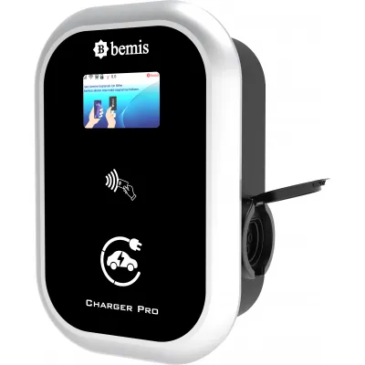 BEMİS PRO 22kW Şarj Cihazı Ekranlı Kablosuz Ticari Wifi, Rfıd, Sim kart, QR işlem BEMİS PRO 22kW Şarj Cihazı Ekranlı Kablosuz Ticari Wifi, Rfıd, Sim kart, QR işlem