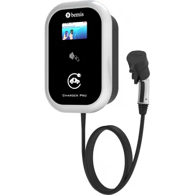 BEMİS PRO 22kW Şarj Cihazı Ekranlı Kablolu Ticari Wifi, Rfıd, Sim kart, QR işlem BEMİS PRO 22kW Şarj Cihazı Ekranlı Kablolu Ticari Wifi, Rfıd, Sim kart, QR işlem