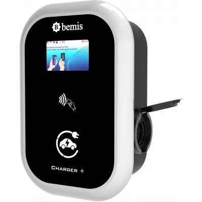BEMİS 7,4kW Kablosuz Şarj Cihazı Ekranlı Model Wifi, RFID BEMİS 7,4kW Kablosuz Şarj Cihazı Ekranlı Model Wifi, RFID