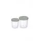 2 nesting storage containers (250 and 400ml)