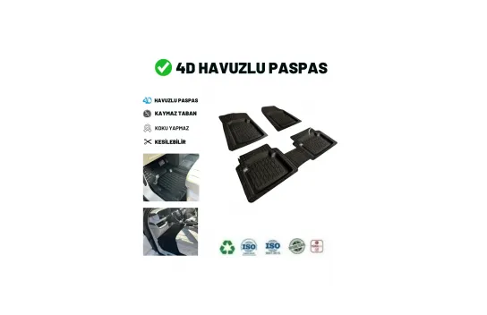BMW 1 SERIES E87 HB 2008 4D UNIVERSAL NEW GENERATION MATS WITH POOL BLACK GOLD SERIES