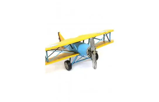 Handmade Metal Airplane Model