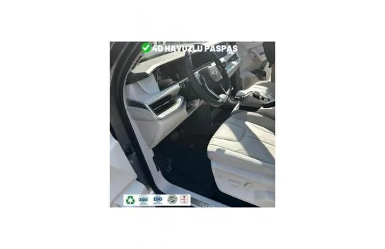 FULLY COMPATIBLE WITH Bmw X6 2012 Universal New Generation Mat with 4D Pool Black Gold 4D CAR MAT