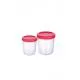 2 nesting storage containers (250 and 400ml)