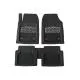 FULLY COMPATIBLE WITH AUDI A3 HB 2011 UNIVERSAL NEW GENERATION HIGH QUALITY FLOOR MATS WITH 4D POOL BLACK - 4D car mat