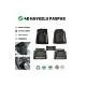 Land Rover Ranger Rover Vouge 2016 4D UNIVERSAL NEW GENERATION MATS WITH POOL BLACK GOLD SERIES