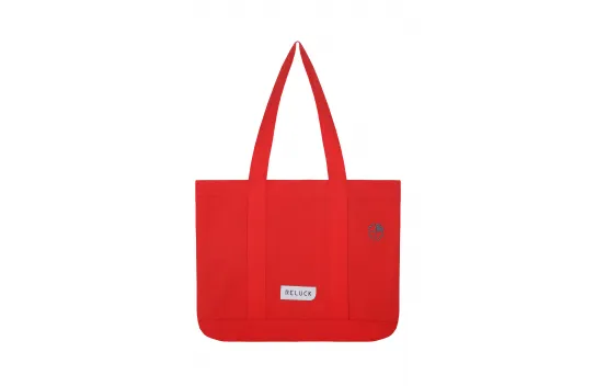 100% RECYCLED BAG RED
