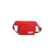 %100 RECYCLED FANNY BAG RED