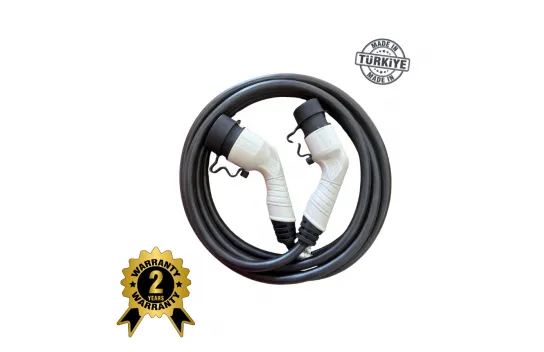 Evoşarj Electric Vehicle Charging Connector Cable Type 2 Flat 32A-22KW