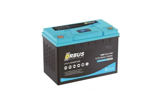Orbus 12.8 Volt 100 Ampere Lithium Lifepo4 Battery