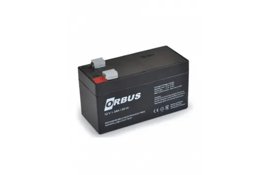 Orbus 12v 1.3 Ah Agm Battery