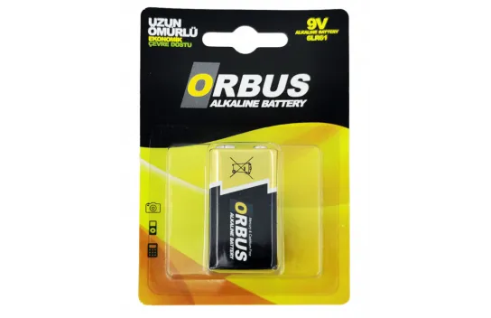 Orbus 6LR61 Blister 9V Pil